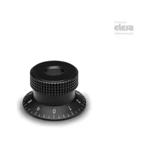 Elesa - Knurled control knob-MBR.30 B-6+FGS-C6 Red