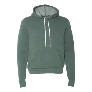 Canvas Unisex Pullover Hooded Sweatshirt / Hoodie (L) (Heather Forest)