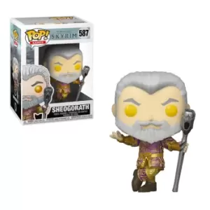 Elder Scrolls Sheogorath with Wabbajack EXC Metallic Funko Pop! Vinyl