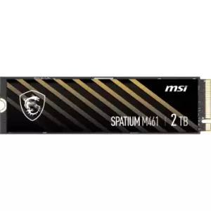 MSI SPATIUM M461 M.2-2280 2TB PCI Express 4.0 x4 NVMe Solid State Drive