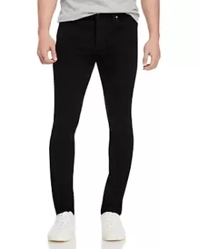 Ksubi Van Winkle Comik Angst Trashed Skinny Jeans in Black