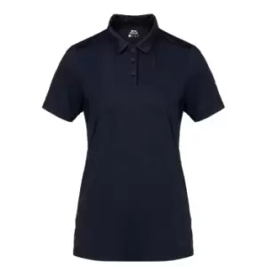 Slazenger Plain Polo Shirt Womens - Blue