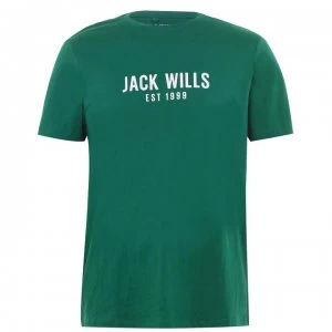 Jack Wills Murphy Graphic T-Shirt - Ivy