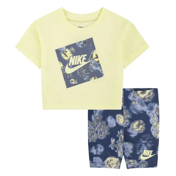 Nike Bxy T & B Short Bb99 - Blue 6 - 9 Months