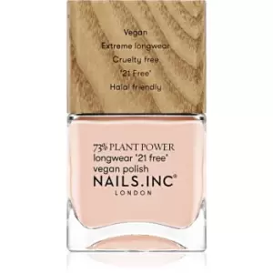 Nails Inc. Vegan Nail Polish longlasting nail polish shade In My O-Zone 14 ml