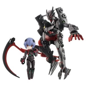 Evangelion Desktop Army Figures 8cm Ayanami Rei & Adams Unit-01 8 - 15 cm