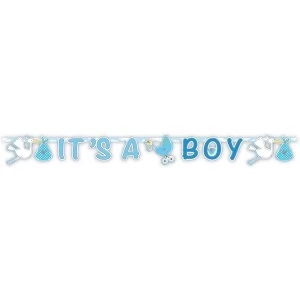 It's A Boy Banner (Blue)