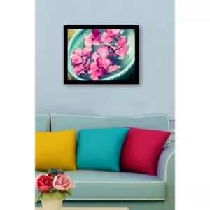 SC0646 Multicolor Decorative Framed MDF Painting