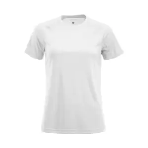 Clique Womens/Ladies Premium Active T-Shirt (XL) (White)