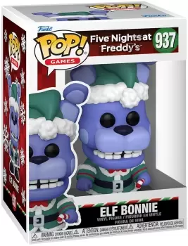 Five Nights At Freddy's Christmas Elf Bonnie vinyl figurine no. 937 Funko Pop! multicolour