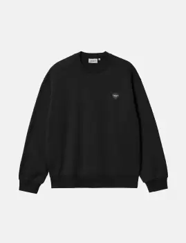 Carhartt-WIP Heart Patch Sweatshirt - Black