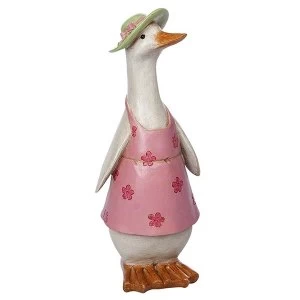 David's Country Duck Girl Ornament