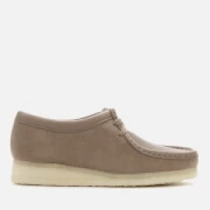 Clarks Originals Womens Wallabee Suede Shoes - Mushroom - UK 3