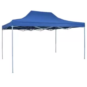 VidaXL Foldable Tent Pop-Up 3x4.5 m Blue