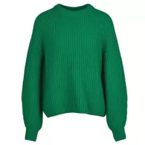 Barbour Womens Hartley Knitted Jumper Glade Green 14