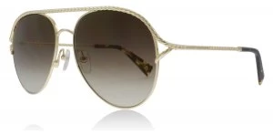 Marc Jacobs MJ168/S Sunglasses Gold Havana 06JJL 58mm