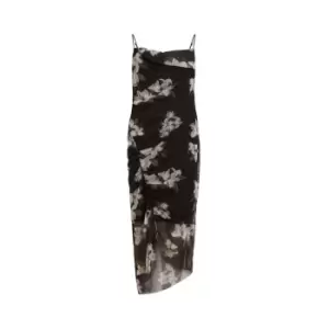 AllSaints Ulla Alessandra Midi Dress - Black