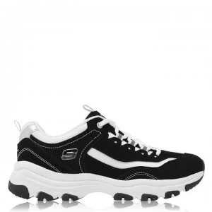 Skechers Icon Dlite Ladies Trainers - Black/White