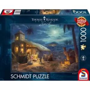 Thomas Kinkade: Spirit, The Nativity Jigsaw Puzzle - 1000 Pieces