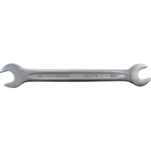 Metric Open Ended Spanner, Double End, Chrome Vanadium Steel, 10MM X 11MM