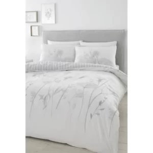 Meadowsweet Floral Reversible Duvet Set