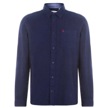 Jack Wills Laurel Denim Style Shirt - Navy