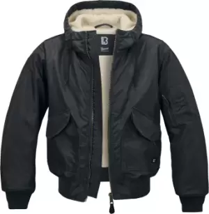 Brandit CWU Hooded Between-seasons Jacket black