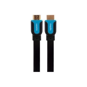 Maplin Premium HDMI Flat Cable Gold Connector 1080p 2K 4K 3m