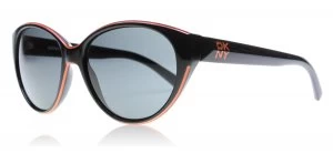 DKNY DY4120 Sunglasses Black / Red 300187 57mm