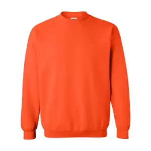 Gildan Heavy Blend Unisex Adult Crewneck Sweatshirt (2XL) (Orange)