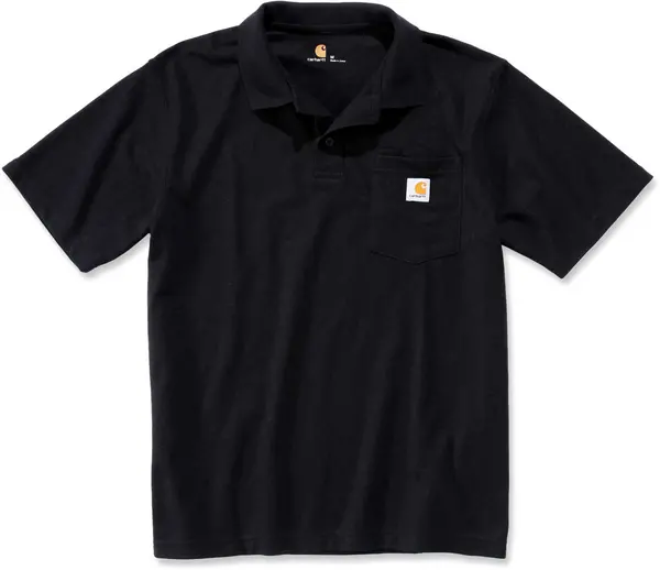 Carhartt Contractors Work Pocket Polo Shirt, black, Size XS