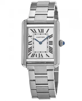 Cartier Tank Solo Small Size Womens Watch W5200013 W5200013