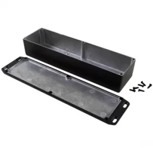 Hammond 1590WBXFLBK Watertight Diecast Enclosure Flanged Lid 254x7...