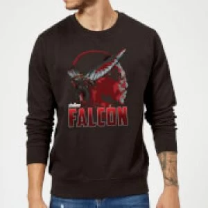 Avengers Falcon Sweatshirt - Black - XXL