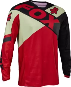 FOX 180 Xpozr Motocross Jersey, black-red Size M black-red, Size M