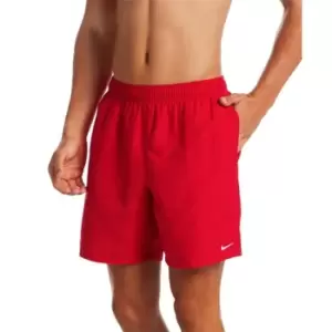 Nike Essential 7" Volley Shorts Mens - Red