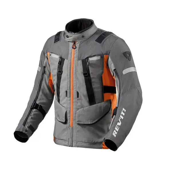 REV'IT! Jacket Sand 4 H2O Jacket Grey Orange Size L