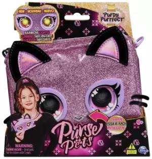 Purse Pets Purdy Purrfect Kitty Interactive Wristlet Bag