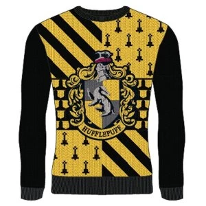 Harry Potter - Hufflepuff Unisex Christmas Jumper XX-Large