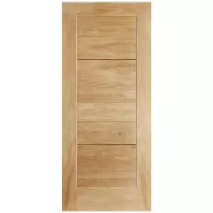 Modica External Unfinished Oak Door - 813 x 2032mm