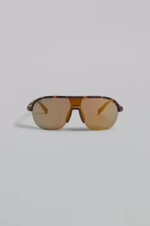 DSQUARED2 Unisex Sunglasses Brown Size OneSize Metal