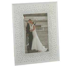 Celebrations Wedding Starburst Crystal Frame