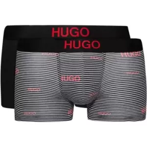 Hugo Two Pack Trunks - Black