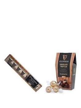 Guinness Guinness Milk And White Chocolate Mini Pints And Twist Wrapped Dark Truffles In Carton