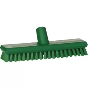 Vikan Scrubber with water channel, extra hard, pack of 10, green