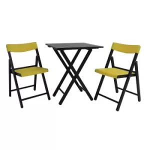 Other Tramontina Dark and Yellow 3 Piece Bistro Set