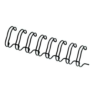 Fellowes Wire Binding Element 14.3mm Black Pack of 100 53277