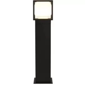 Searchlight Athens Outdoor 1 Light LED Post, Die Cast, Opal Shade IP54 3000K