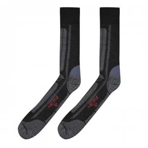 Karrimor Trekking Socks Two Pack Mens - Black