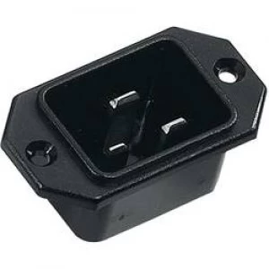 IEC connector C20 Series mains connectors 42R Plug vertical mount